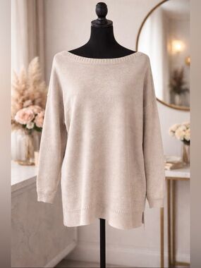Old navy oversized knit Sweater - Cream